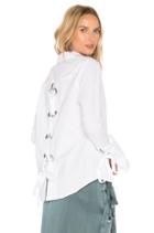 Cairo Eyelet Button Up