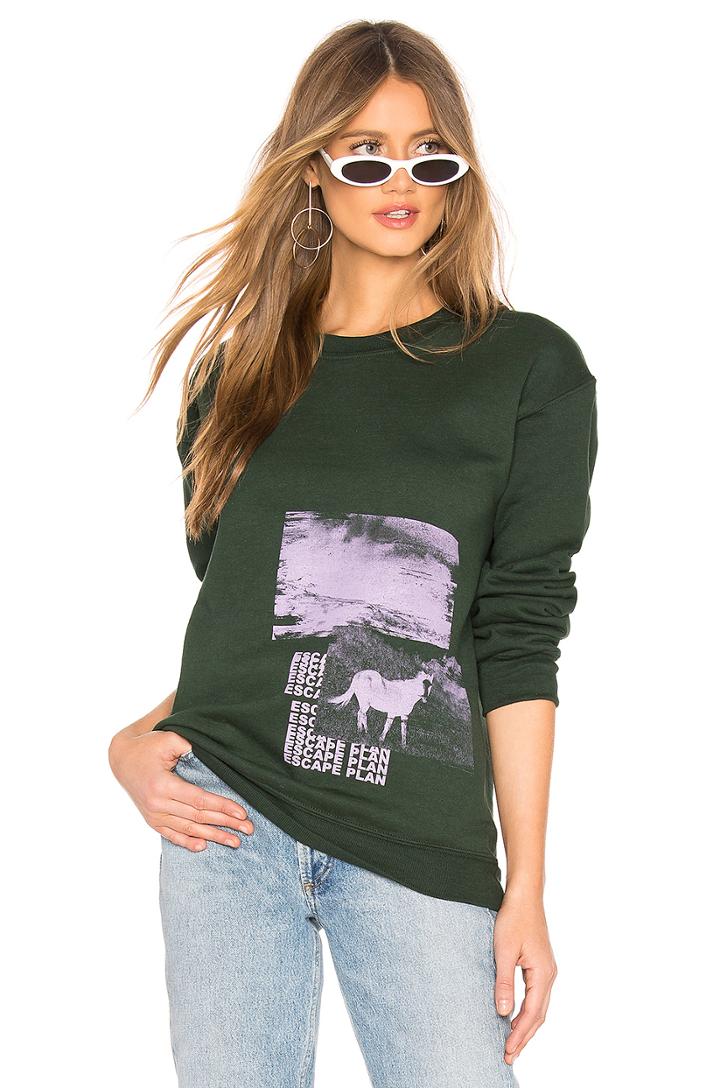 Escape Plan Crew Neck Sweatshirt