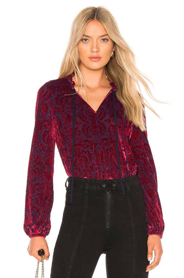 Stevie Velvet Blouse