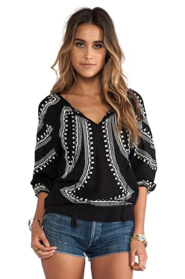 Tularosa Georgia Top In Black