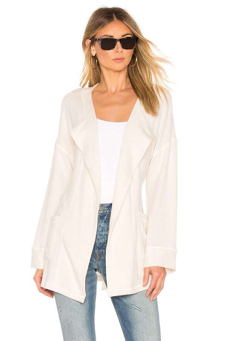 Brushed Amber Wrap Cardigan
