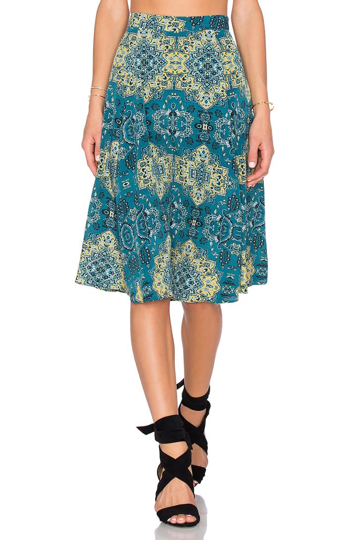 X Revolve Laya Midi Skirt