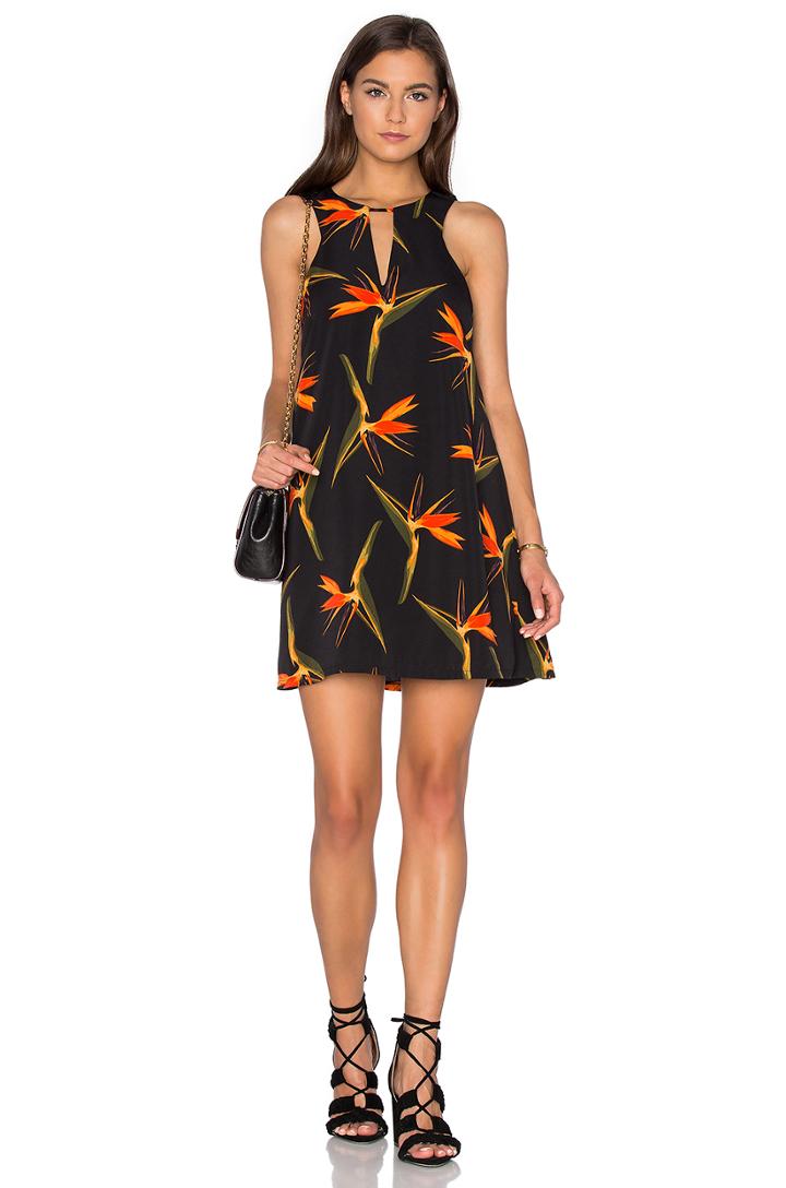 Sleeveless Keyhole Shift Dress