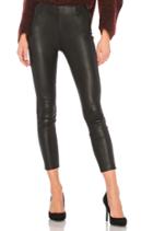 Crop Leather Legging