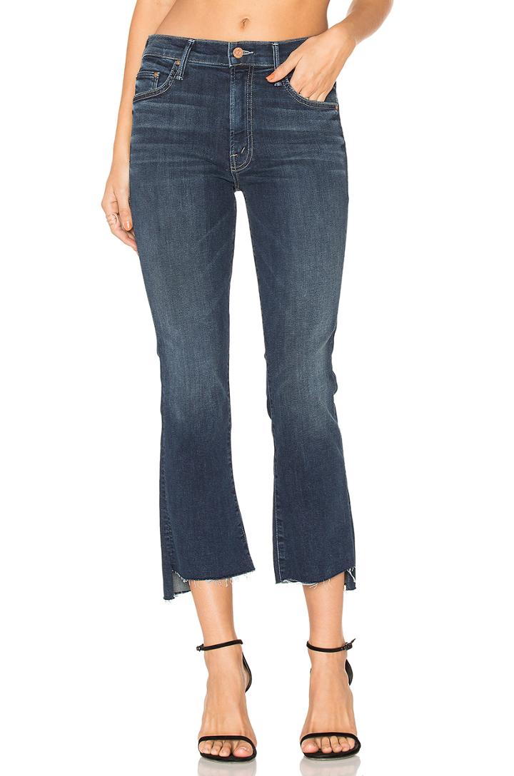 Insider Crop Step Fray