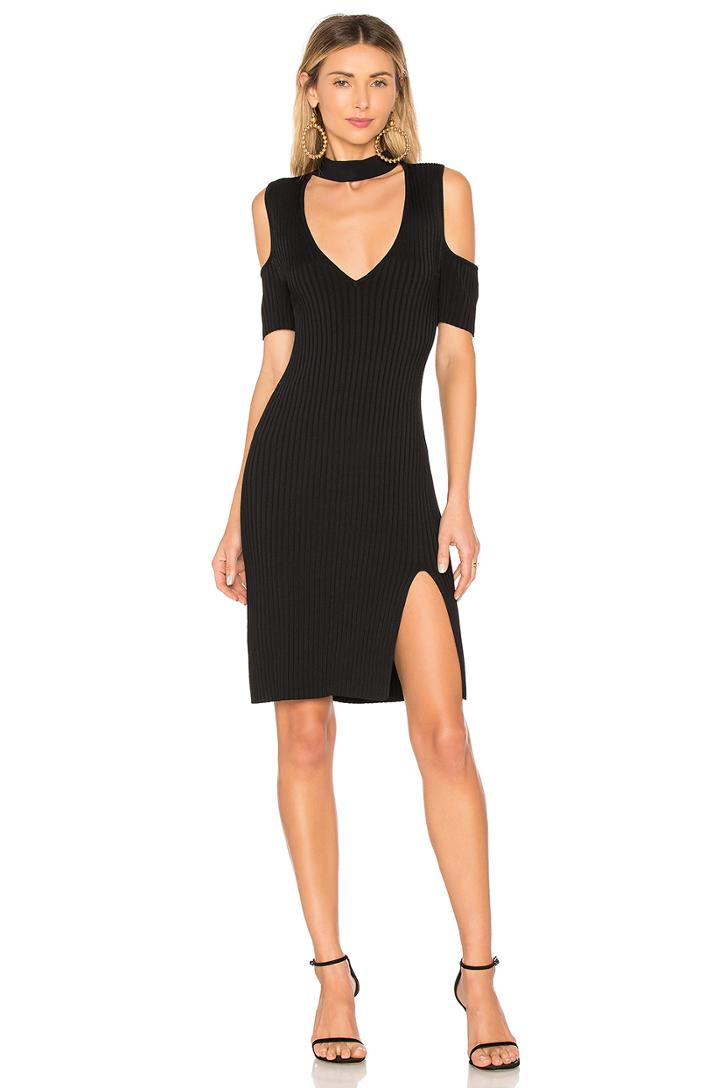 Zoelle Cut Out Dress In Black