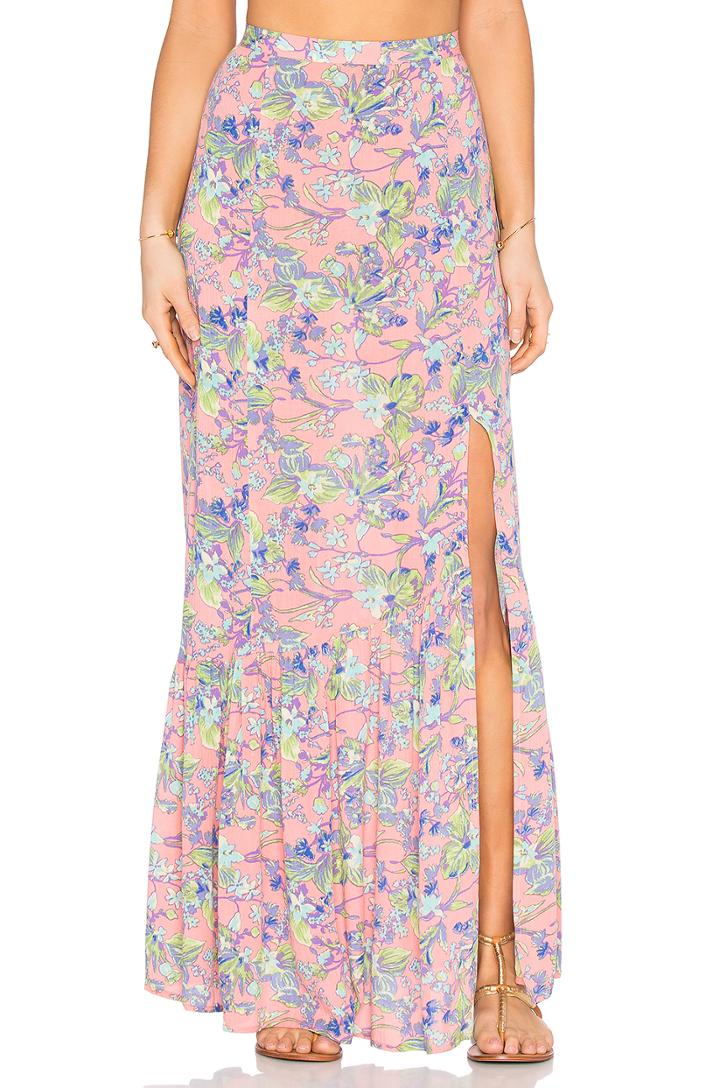 Staring At Sunsets Maxi Skirt