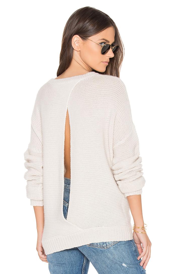 Greer Open Back Sweater