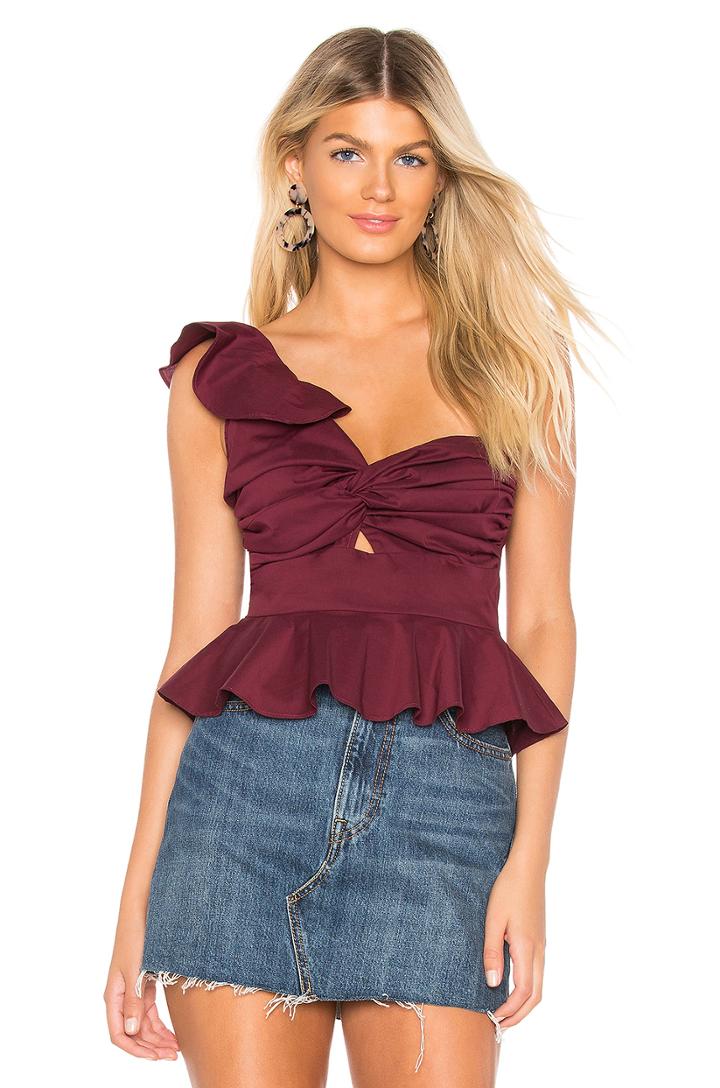 Sofia Peplum Top