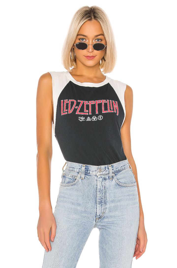 Led Zeppelin Zoso Raglan Tank