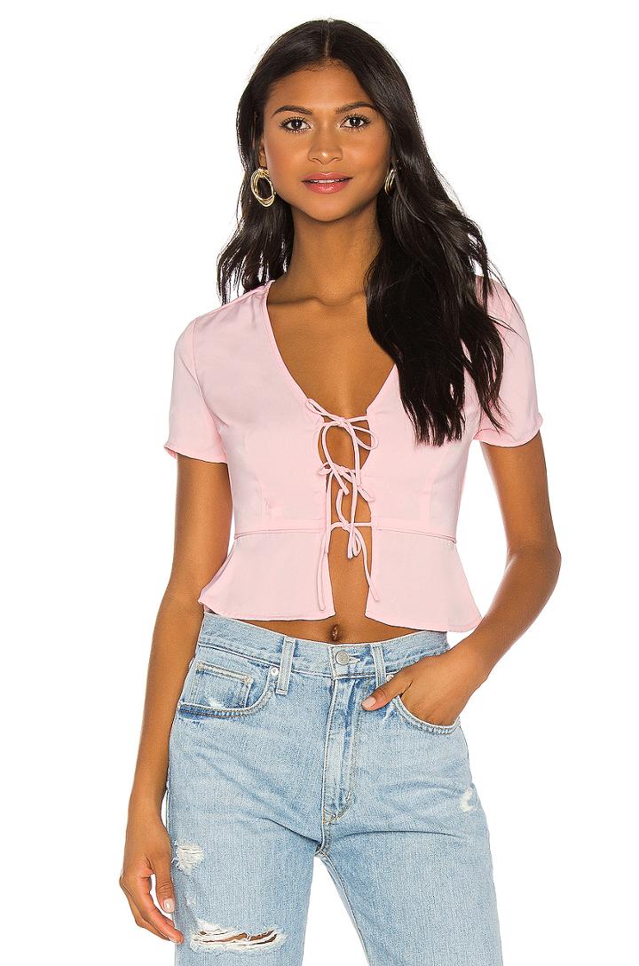 Ciara Tie Front Top