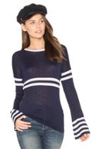 Bell Sleeve Stripe Sweater