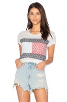 Daisy Lace Flag Tee