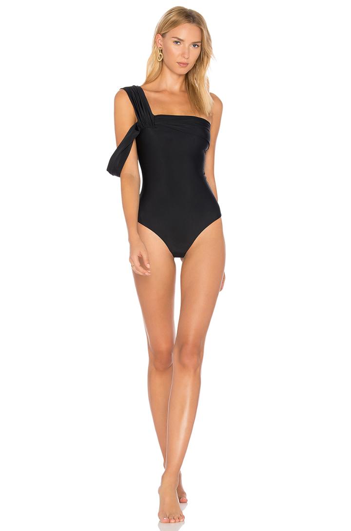 Drape Shoulder One Piece