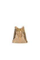 Shell & Gold Mesh Shoulder Bag
