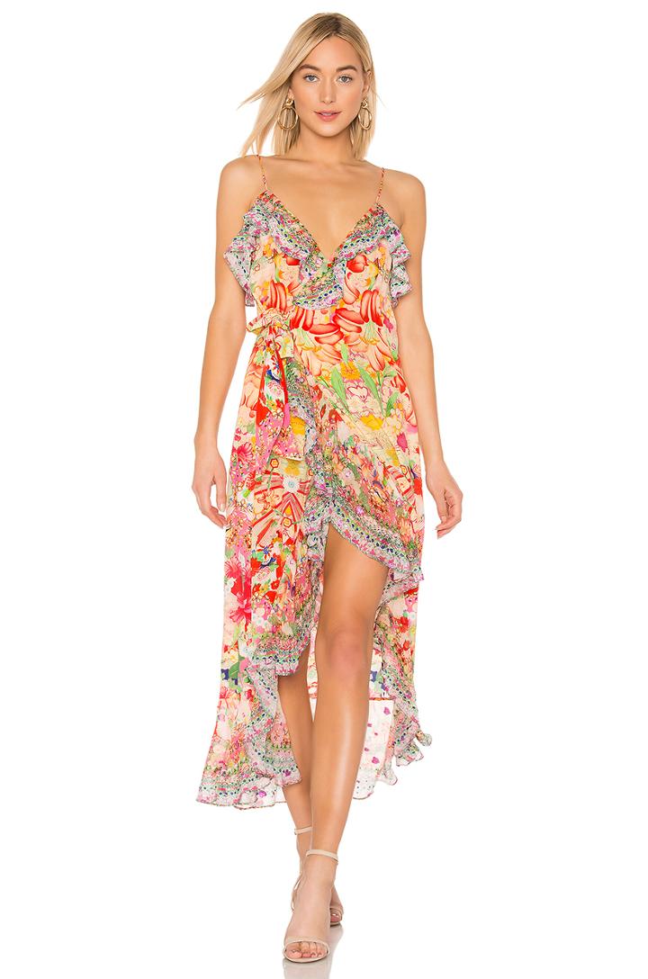 Long Wrap Dress