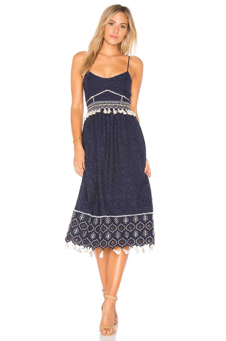 Tassel Midi Dress