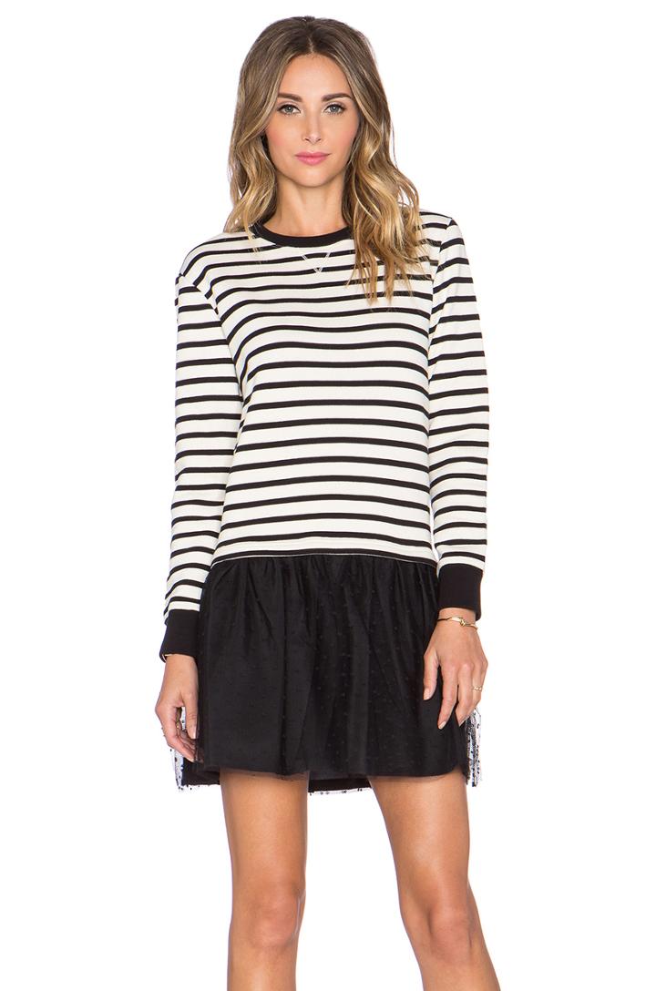 Striped Sweater Dress