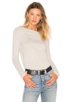 Long Sleeve Boat Neck Tee
