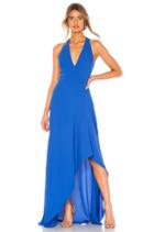 High Low Halter Gown