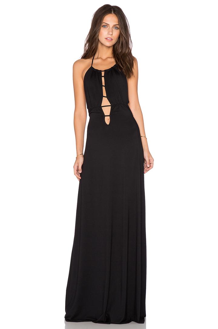 X Revolve Cutout Front Halter Dress