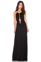 X Revolve Cutout Front Halter Dress