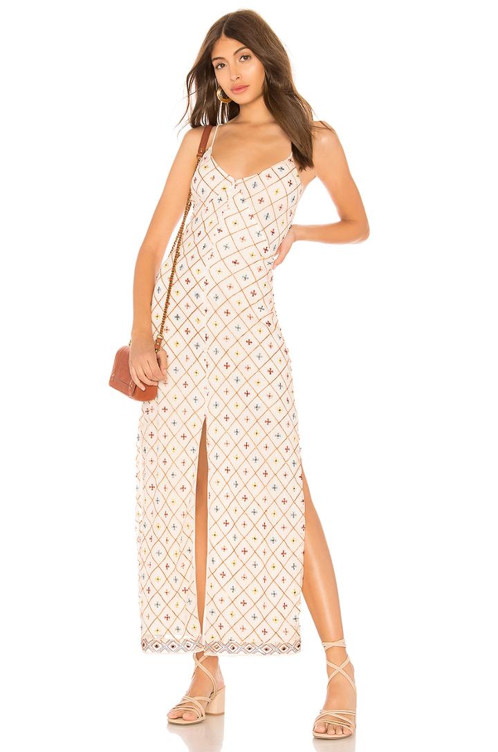 Linda Embroidered Dress