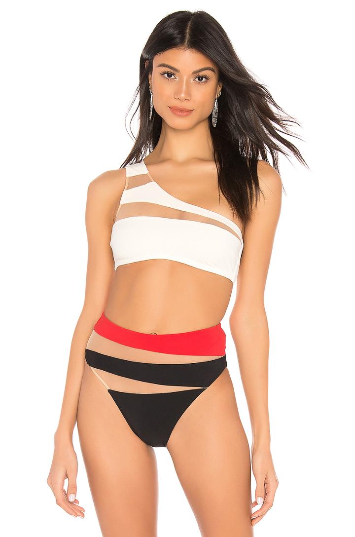 Oriana Bikini Top In Cream