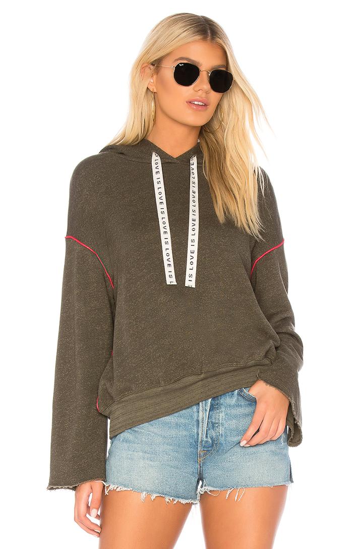 Hoodie With Piping