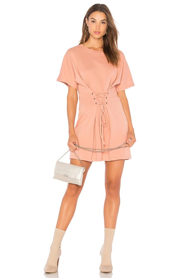 Corset Sweat Mini Dress