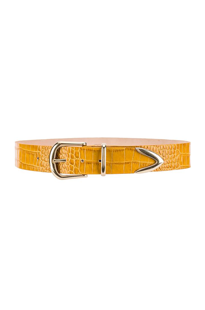 Quinn Croco Belt