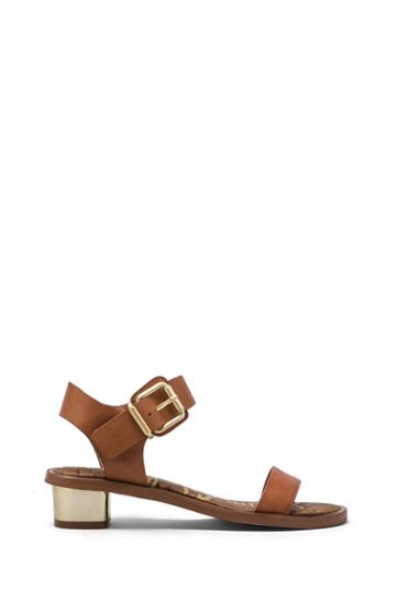Sam Edelman Trina Sandal In Cognac