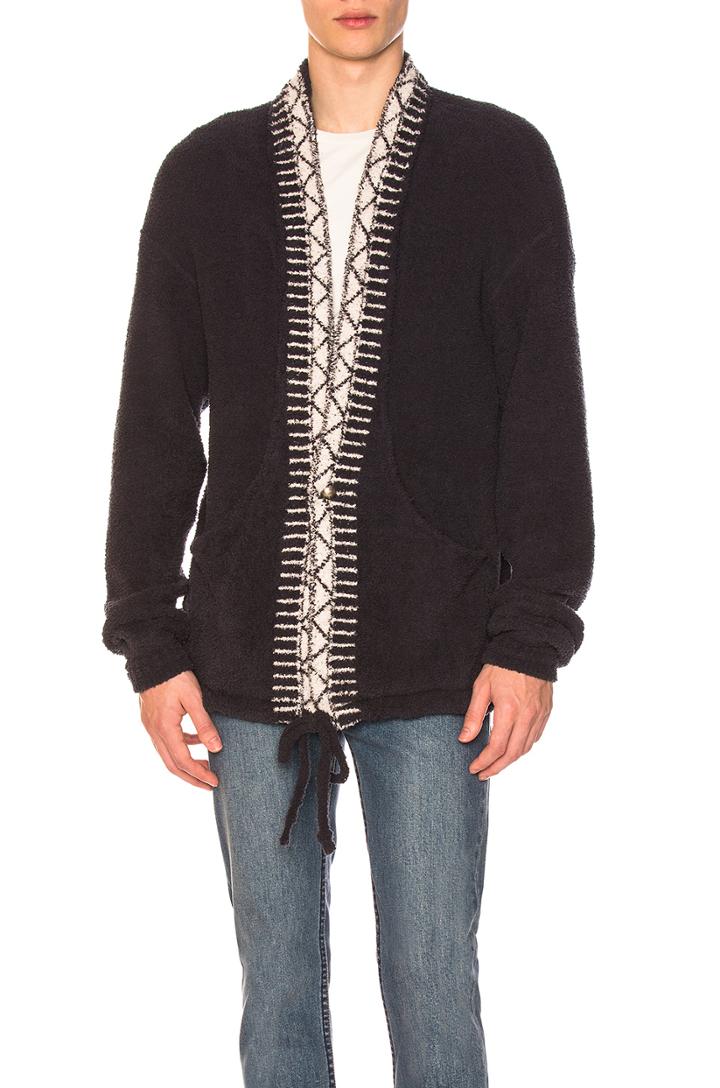 Native Polyester Mole Cardigan