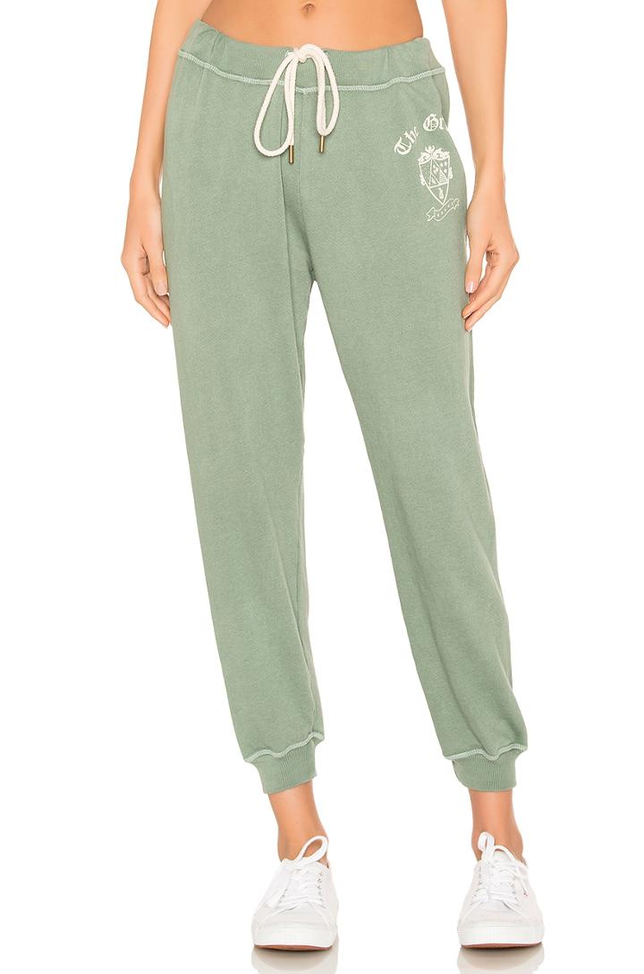 The Cropped Crest Sweatpant