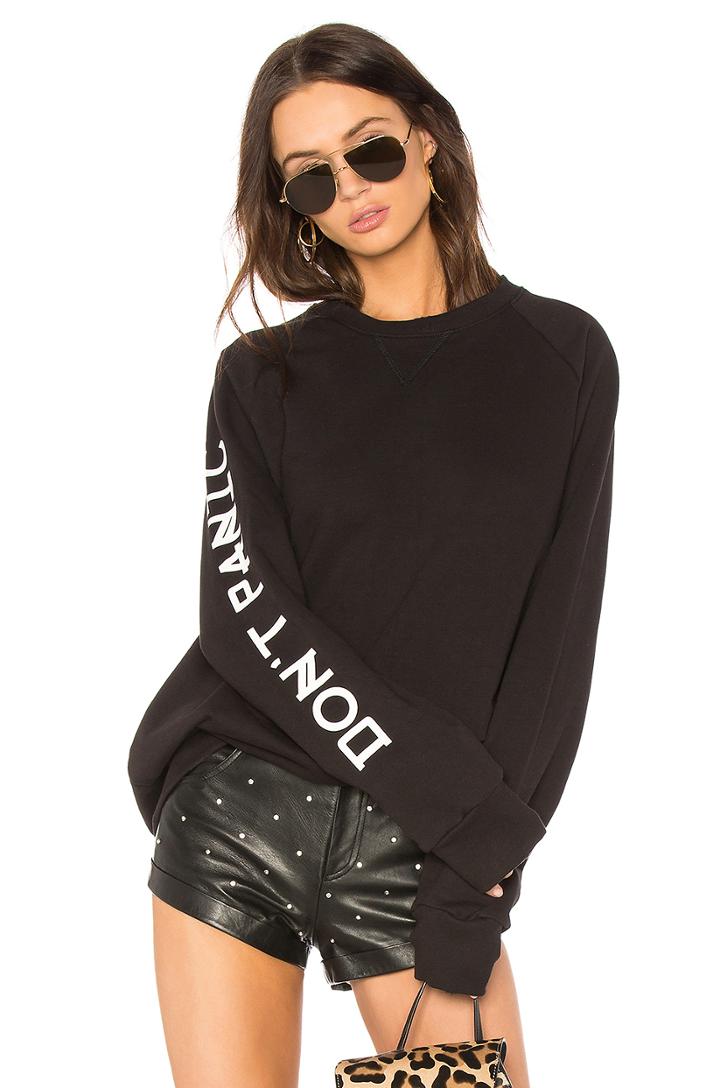 Don't Panic Sweatshirt Dress