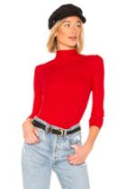 Rib Fitted Turtleneck