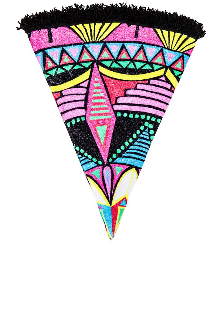 Round Fringe Beach Towel