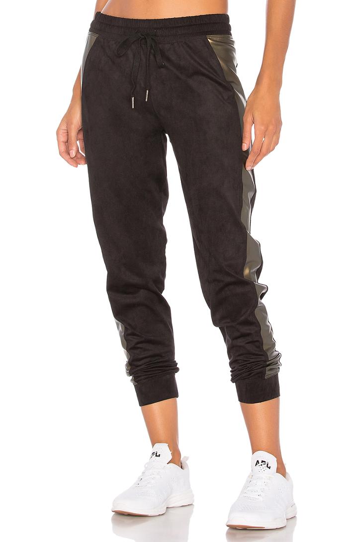 Joanna Suede Jogger