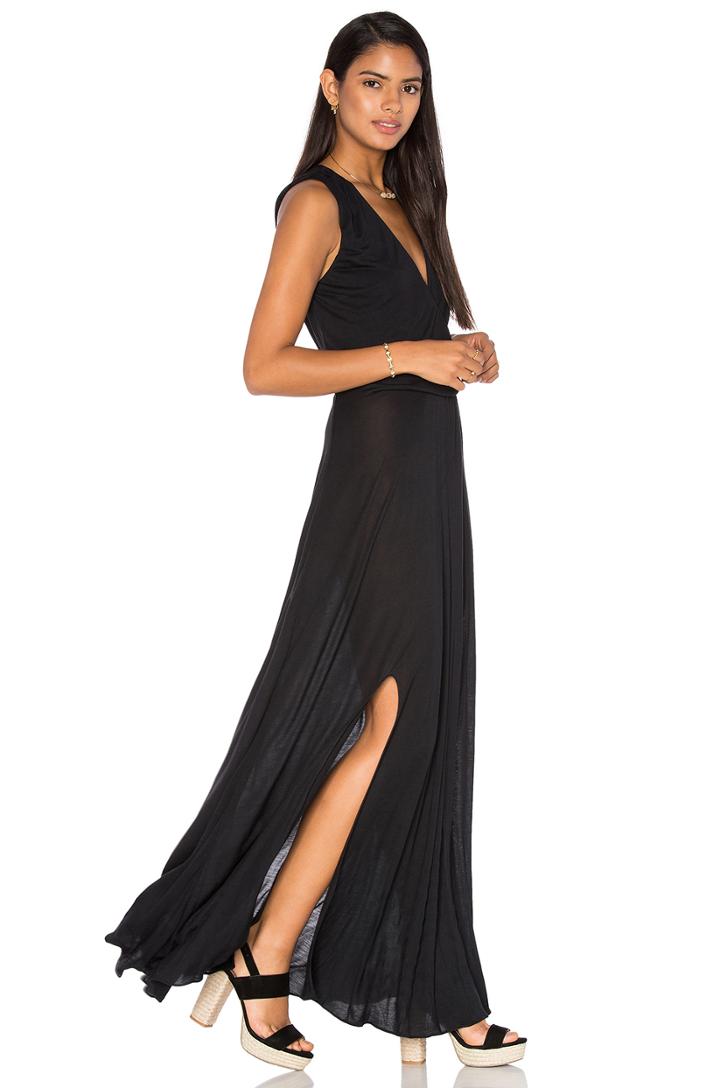 Modal Drape Front Dress