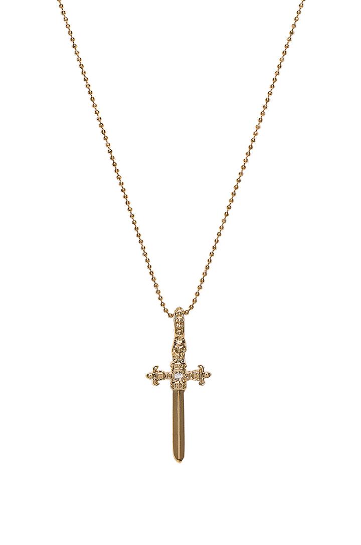 Dagger Cross Necklace