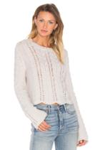 Beyonce Bell Sleeve Crop Sweater