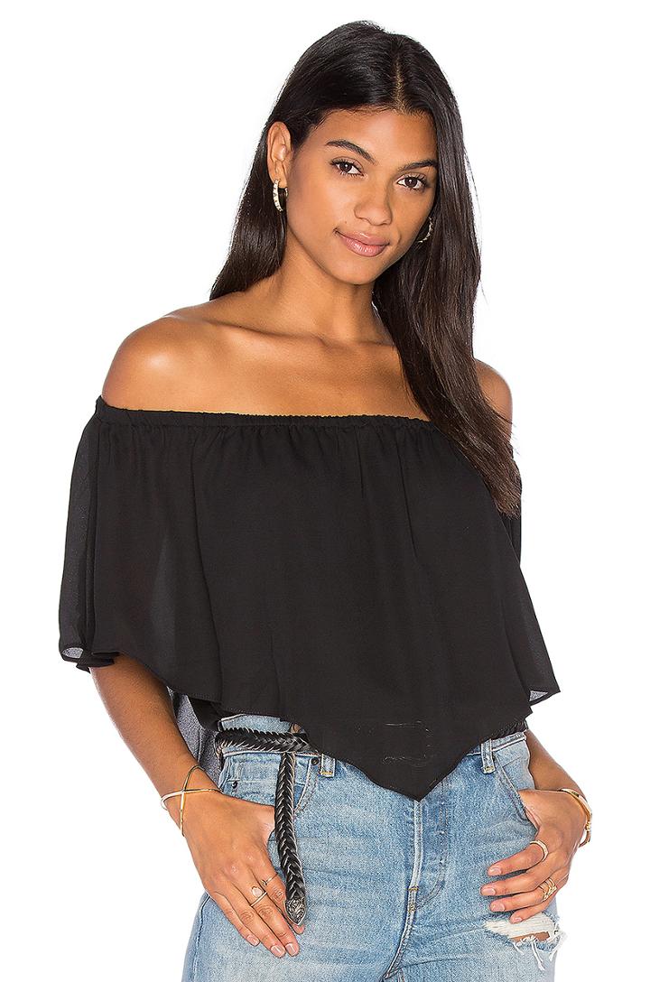 Fiona Off Shoulder Ruffle Top