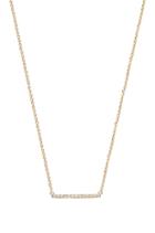 Diamond Mini Bar Necklace