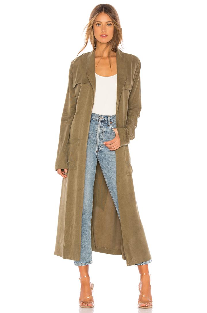 X Revolve Green Tea Duster
