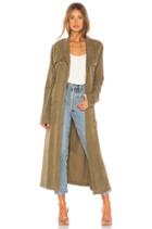 X Revolve Green Tea Duster