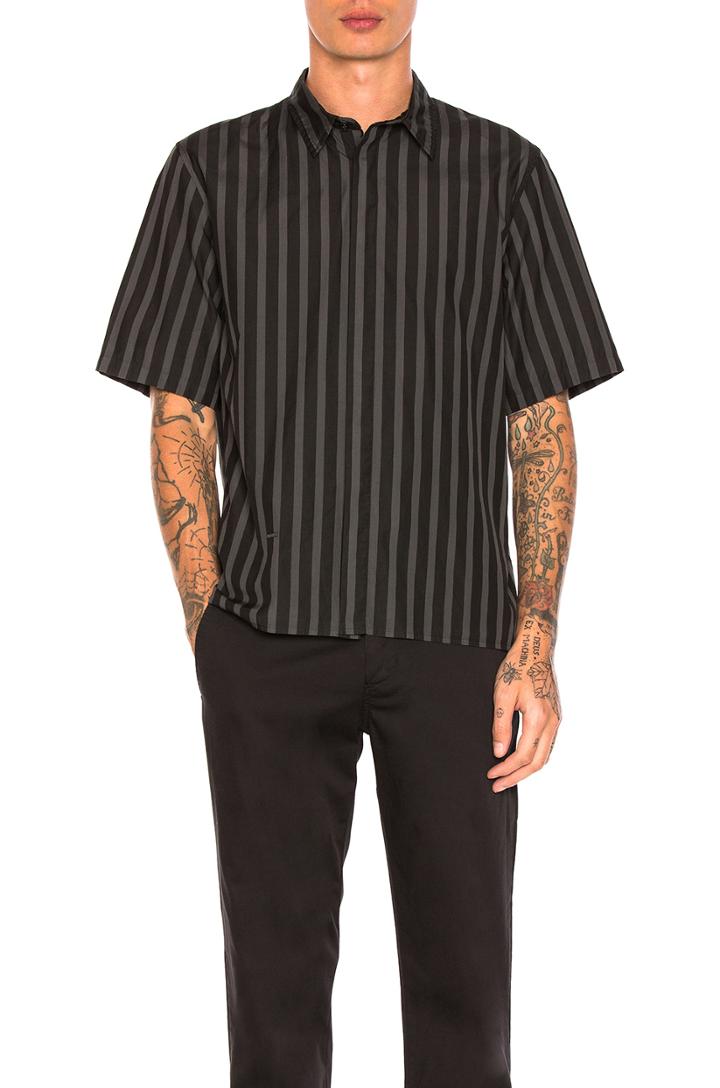 Over Dyed Stripe Shirt