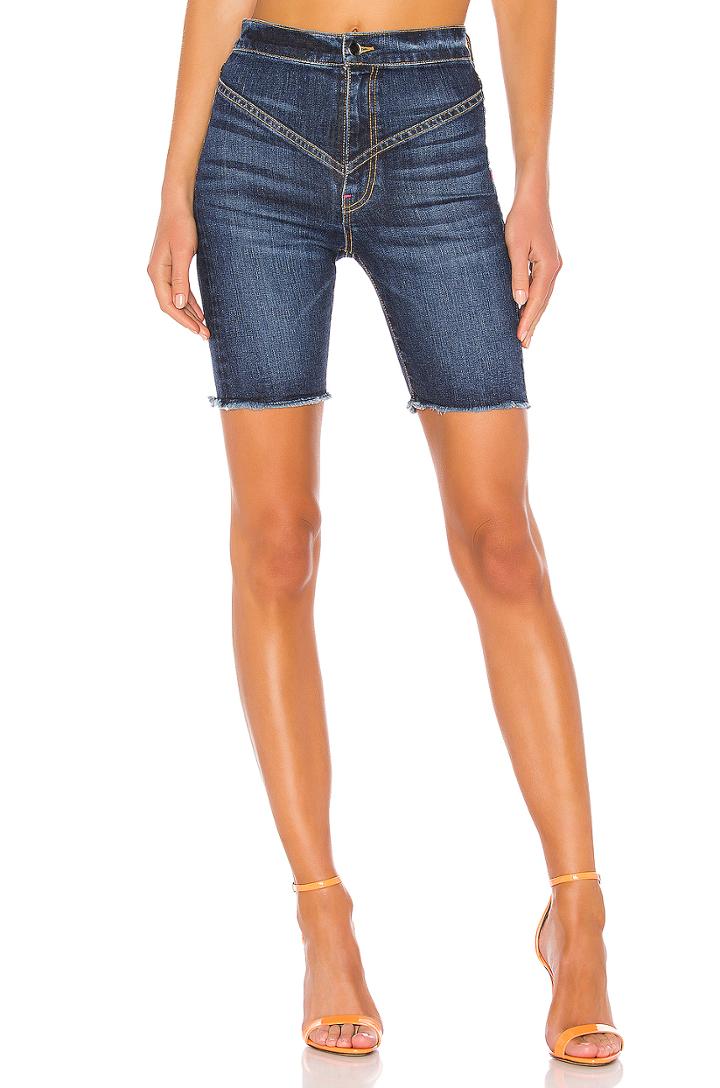 Gigi Denim Biker Short