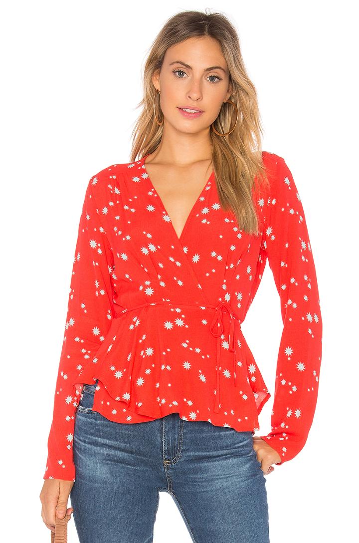 Dancer Wrap Blouse