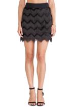 Fringe Mini Skirt