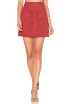 Serina Faux Suede Skirt